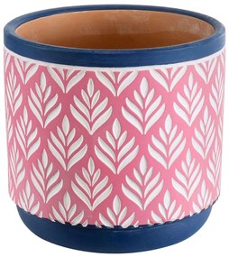 Κασπώ Bombay 20521 Φ14,5x13cm Multi-Pink GloboStar Ceramic
