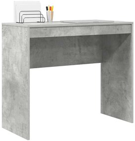 vidaXL Γραφείο Γκρι σκυροδέματος 90 x 40 x 76 εκ. Επεξεργασμένο ξύλο