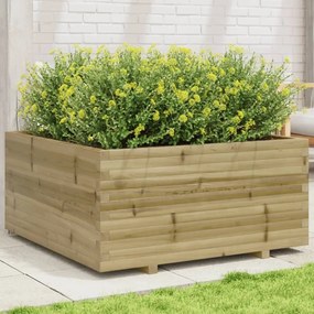 vidaXL Ζαρντινιέρα Κήπου 100x100x49,5 εκ. από Εμποτισμένο Ξύλο Πεύκου