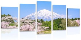 Εικόνα 5 μερών ηφαίστειο Fuji - 100x50