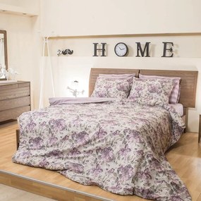 Art. 155 Κουβερλί Υ/Δ 230Χ240 BEAUTY HOME FL Μπέζ Art 155