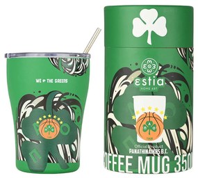 ESTIA ΘΕΡΜΟΣ COFFEE MUG PANATHINAIKOS BC EDITION WE THE GREENS 350ml