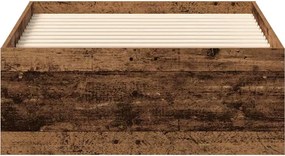 vidaXL Πλαίσιο κρεβατιού χωρίς στρώμα 90x190 εκ. Επεξεργασμένο Ξύλο