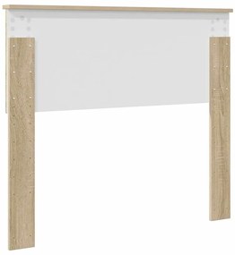 vidaXL Κεφαλάρι με κεφαλάρι Δρύς Sonoma 100 cm Επεξεργασμένο ξύλο