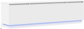 vidaXL Ντουλάπι TV 180 x 38 x 49 εκ Λευκό Επεξεργασμένο Ξύλο
