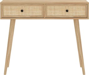 Κονσόλα Oslo pakoworld sonoma 100x29x81εκ