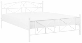 Κρεβάτι Berwyn 817, 160x200, Μέταλλο,  Τάβλες για Κρεβάτι, 166x208x92cm, Λεύκα