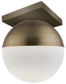 Φωτιστικό Οροφής - Πλαφονιέρα Violla 4212500 Opal Viokef Metal, Glass