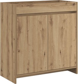 vidaXL Ντουλάπι Κάτω από τον Νιπτήρα Artisan Δρυς 78,5 x 37,5 x 81 εκ