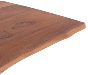 ΤΡΑΠΕΖΙ MONTANA HM11882 ΑΠΟ ΜΕΤΑΛΛΟ &amp; ΕΠΙΦΑΝΕΙΑ ΑΠΟ ΜΑΣΙΦ ΞΥΛΟ ΑΚΑΚΙΑΣ 160x90x74,5εκ.