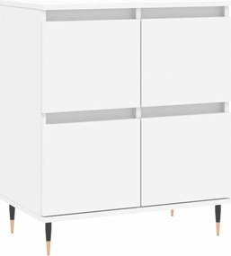 vidaXL Συρταριέρα Λευκή 60 x 35 x 70 εκ. από Επεξεργασμένο Ξύλο