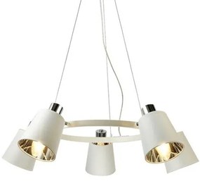 Κρεμαστό Φωτιστικό Οροφής με Σποτ NORMA Φ73 ACA-EG215P73WH-Λευκό EG215P73WH