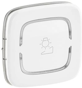 Πλακίδιο Ρυθμιστή Φωτισμού Dimmer 2 Στοιχείων SCS Λευκό Valena Allure 755393 Legrand-755393-Λευκό 755393