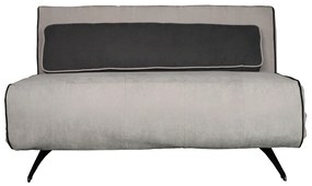 Καναπές Κρεβάτι Διθέσιος ArteLibre ANTIC Γκρι 140x89x80cm