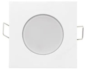 LED SPOT IP65 WHITE SQUARE 5W 3.000K 230V AC 400Lm 120° Ra80 ACA VERA530SW