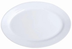 Πιατέλα Σερβιρίσματος XG001XCO36 35,5x24,3cm White Oriana Ferelli Porcelain