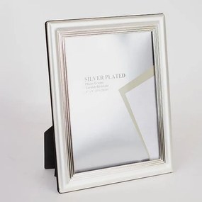 Κορνίζα Μεταλλική Επάργυρη 756-10012 15x20cm Silver Estheti Home Metal