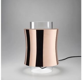 Επιτραπέζιο Φωτιστικό 1xE27 Κρύσταλλο Dimmer Φ22,5cm Fez T1 Prandina-1D04200110170-Χάλκινο 1D04200110170