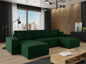 Γωνιακός καναπές Malga Maxy II-Prasino