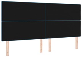 vidaXL Κεφαλάρι Με Κουμπιά Σκούρο Μπλε 200 εκ Βελούδο