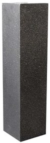 Ανθοστήλη Πήλινη Terazzo A-6150-8 20x20x80cm Black Supergreens Clay