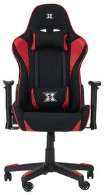 Serioux X-GC01-2D-T-R Torin Καρέκλα Gaming Δερματίνης με Ρυθμιζόμενα Μπράτσα Μαύρο / Κόκκινο