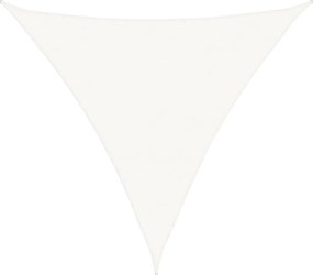 vidaXL Πανί Σκίασης Λευκό 6 x 6 x 6 μ. από HDPE 160 γρ./μ²