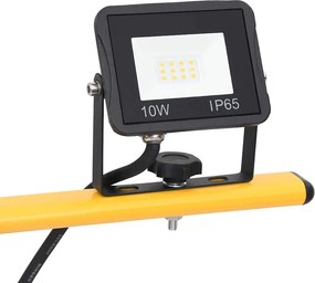 vidaXL Προβολέας LED με Τρίποδο Ψυχρό Λευκό 2 x 10 W