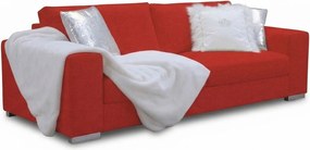 Καναπές Fantasy Διθέσιος-165φ 90β εκ-Κόκκινο