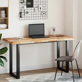 vidaXL Επιφάνεια Γραφείου Ορθογώνια 120x60x4 εκ. Μασίφ Ξύλο Ακακίας