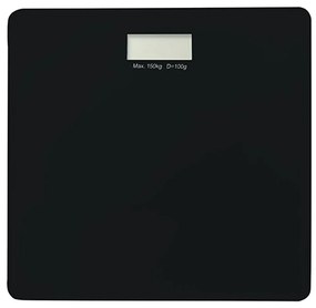 Ζυγαριά Μπάνιου Ψηφιακή Γυάλινη Μαύρη Estia 28x28x2εκ. 02-8819