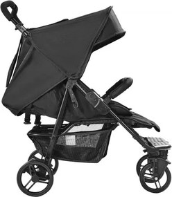 VEVOR Double Stroller Side x Side Foldable Lightweight Twin Stroller Black