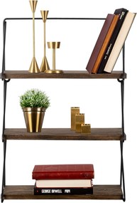 Wall Shelf Violaceae Black
Walnut