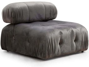 Πολυθρόνα Bubble 560ARE1417 95x95x75cm Grey
