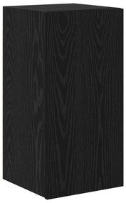vidaXL Σετ τηλεοπτικού cabinet 4 pcs Μαύρη Δρυς 30.5 x 30 x 90 cm