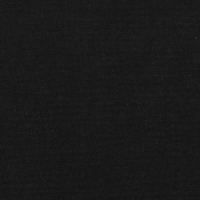 vidaXL Κεφαλάρι με Πτερύγια Μαύρο 103x16x118/128 εκ. Υφασμάτινο