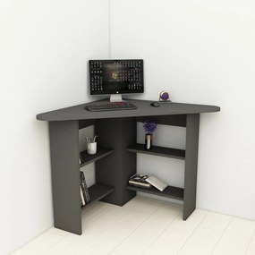 Γραφείο Ανθρακί CRADRA 80x80x73.8