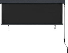 vidaXL Ρόλερ Ανθρακί 180 x 250 cm Ύφασμα και Αλουμίνιο