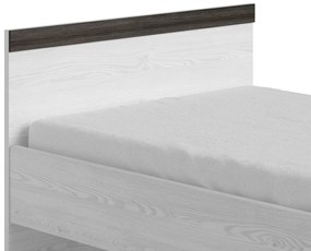 Κρεβάτι Boston S109, Μονόκλινο, Γκρι, 90x200, Πλαστικοποιημένη μοριοσανίδα, 95x205x69cm, 28 kg | Epipla1.gr