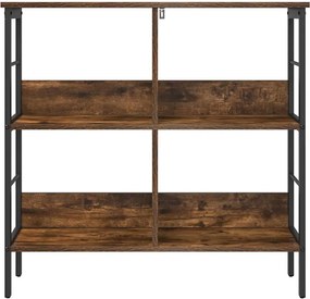 vidaXL Ράφι Βιβλίων 4 επιπέδων 82 x 32 x 79 εκ. Επεξεργασμένο Ξύλο