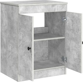 vidaXL Ντουλάπι Μπάνιου Γκρι Σκυροδέματος 54 x 41 x 70 εκ