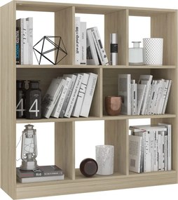 vidaXL Βιβλιοθήκη Χρώμα Sonoma Δρυς 97,5x29,5x100 εκ. από Επεξ. Ξύλο