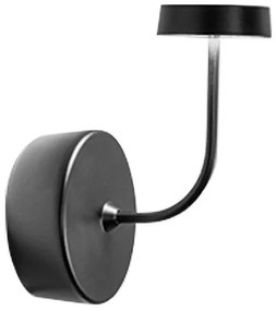 Απλίκα Φωτιστικό Τοίχου 13cm LED 4W IP20 2700K Swap Zafferano-LD1013N3-Μαύρο LD1013N3