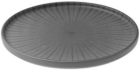 Πιάτο Ρηχό Nordic 07-15817 21cm Black Estia Porcelain