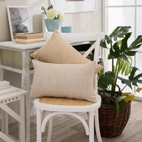 Μαξιλάρι Διακοσμητικό (Με Γέμιση) Ragusta 14 Yellow Teoran 30X50 Cotton-Polyester