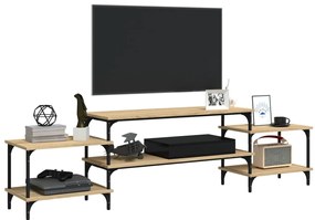 vidaXL Έπιπλο Τηλεόρασης Sonoma Δρυς 197x35x52 εκ. Επεξεργ. Ξύλο