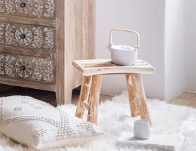 ΣΚΑΜΠΌ &amp; ΠΟΥΦ WOODY NAT SIDE STOOL ATMOSPHERA 140101