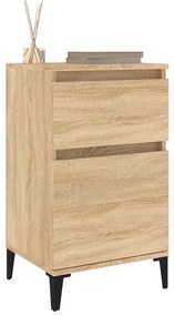 vidaXL Κομοδίνο Sonoma Δρυς 40x35x70 εκ.