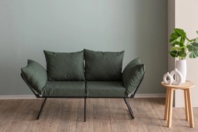 Διθέσιος Καναπές Κρεβάτι Πράσινο VIPER 60x150x78