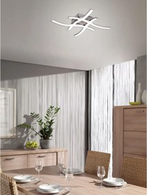 Φωτιστικό Πλαφονιέρα LED RL Route Silver R62474407